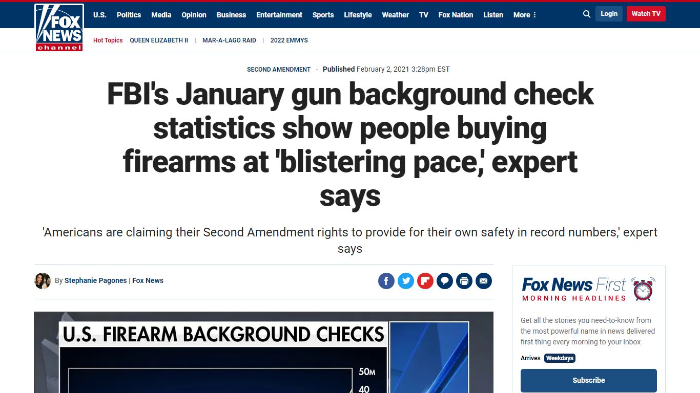 FBI's January gun background check statistics show people buying ...